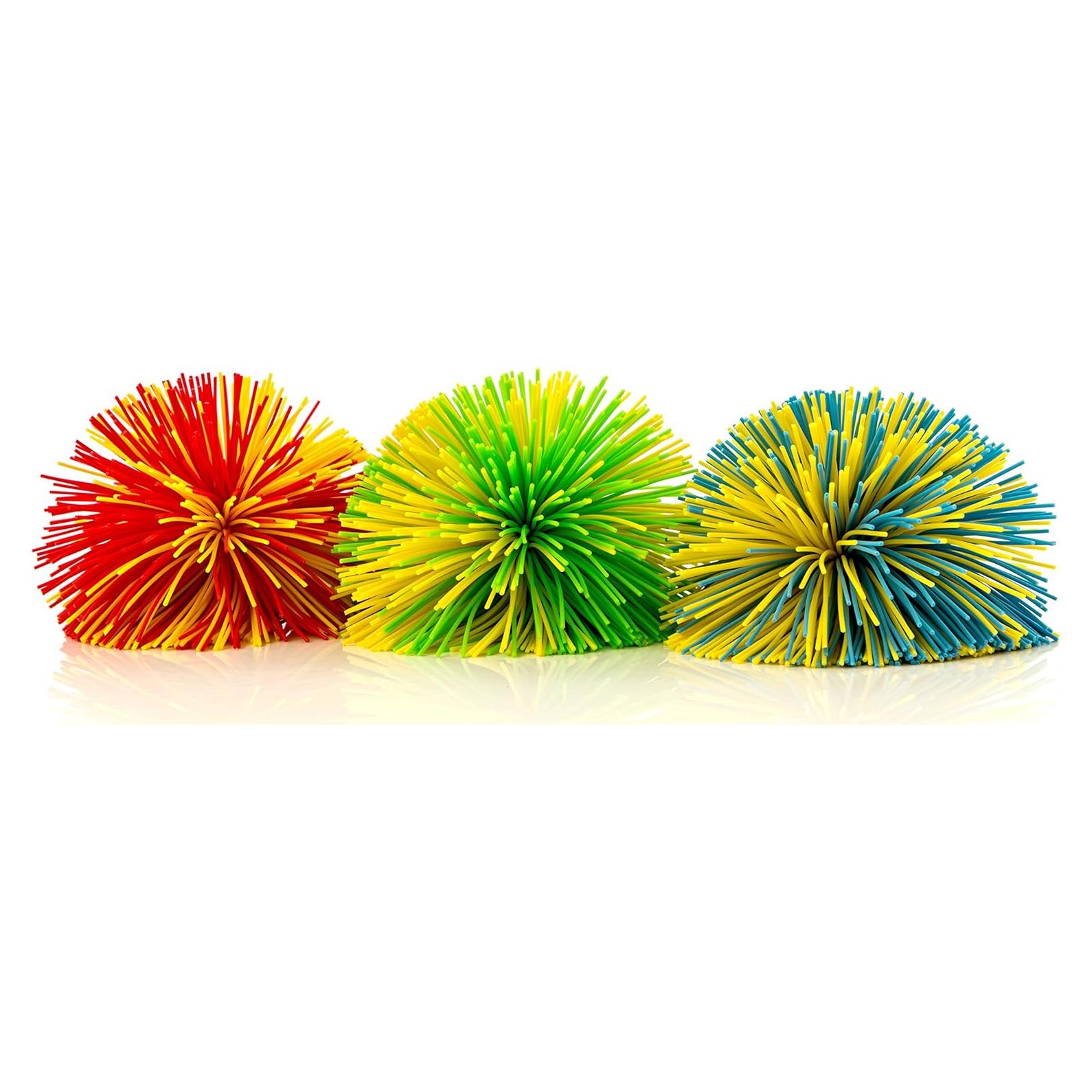 Pelotas Peludas de Cuerda Impresa - 3 Unidades 7.62 cm