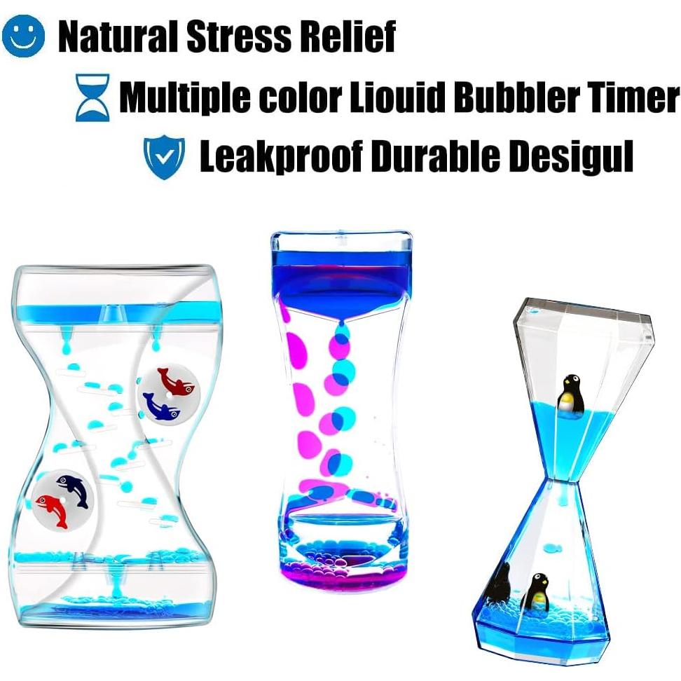 Juego de Temporizadores Sensoriales OCTTN - 3 Piezas Colores