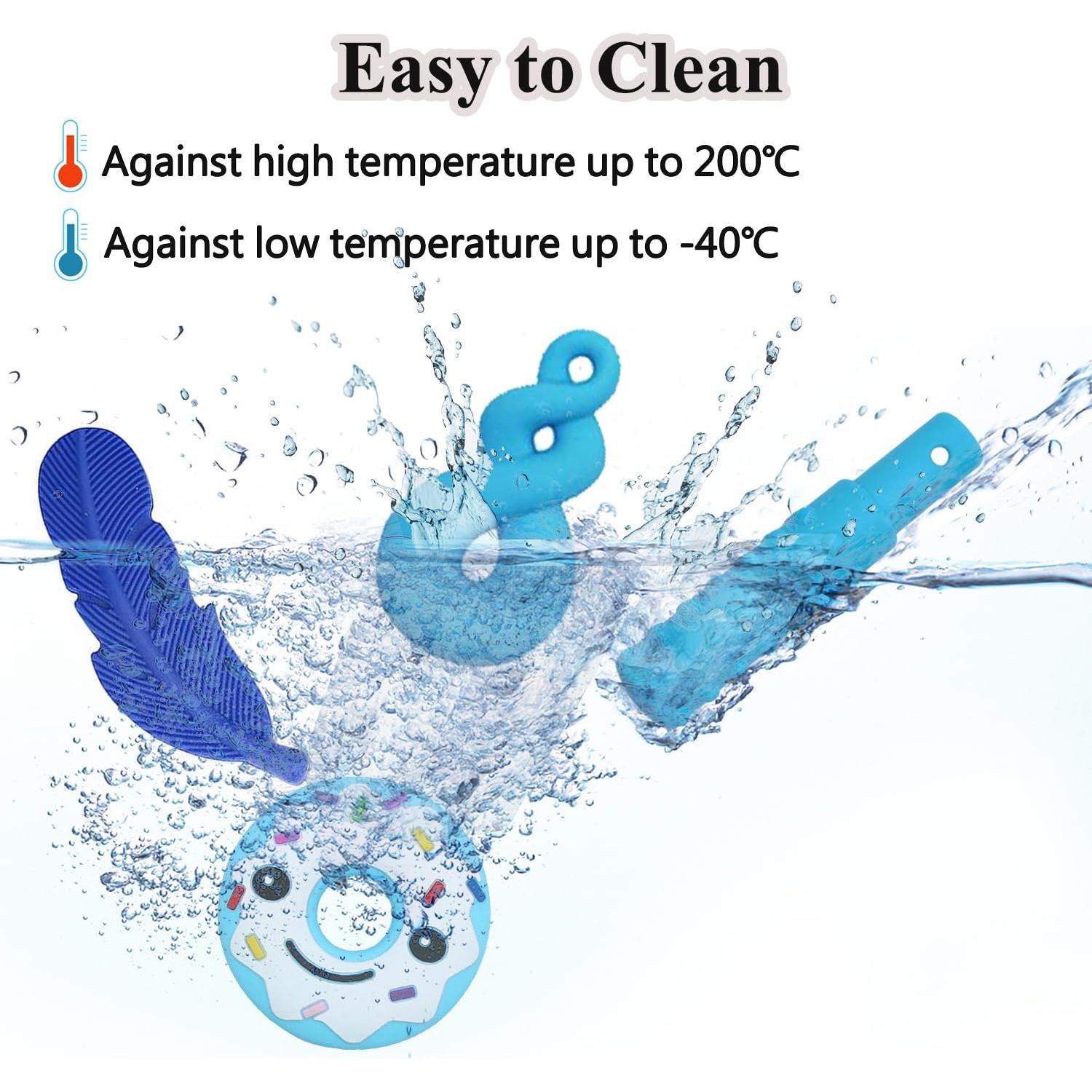 Collares Masticables Sensitivos Maberry 6 Pack Silicona