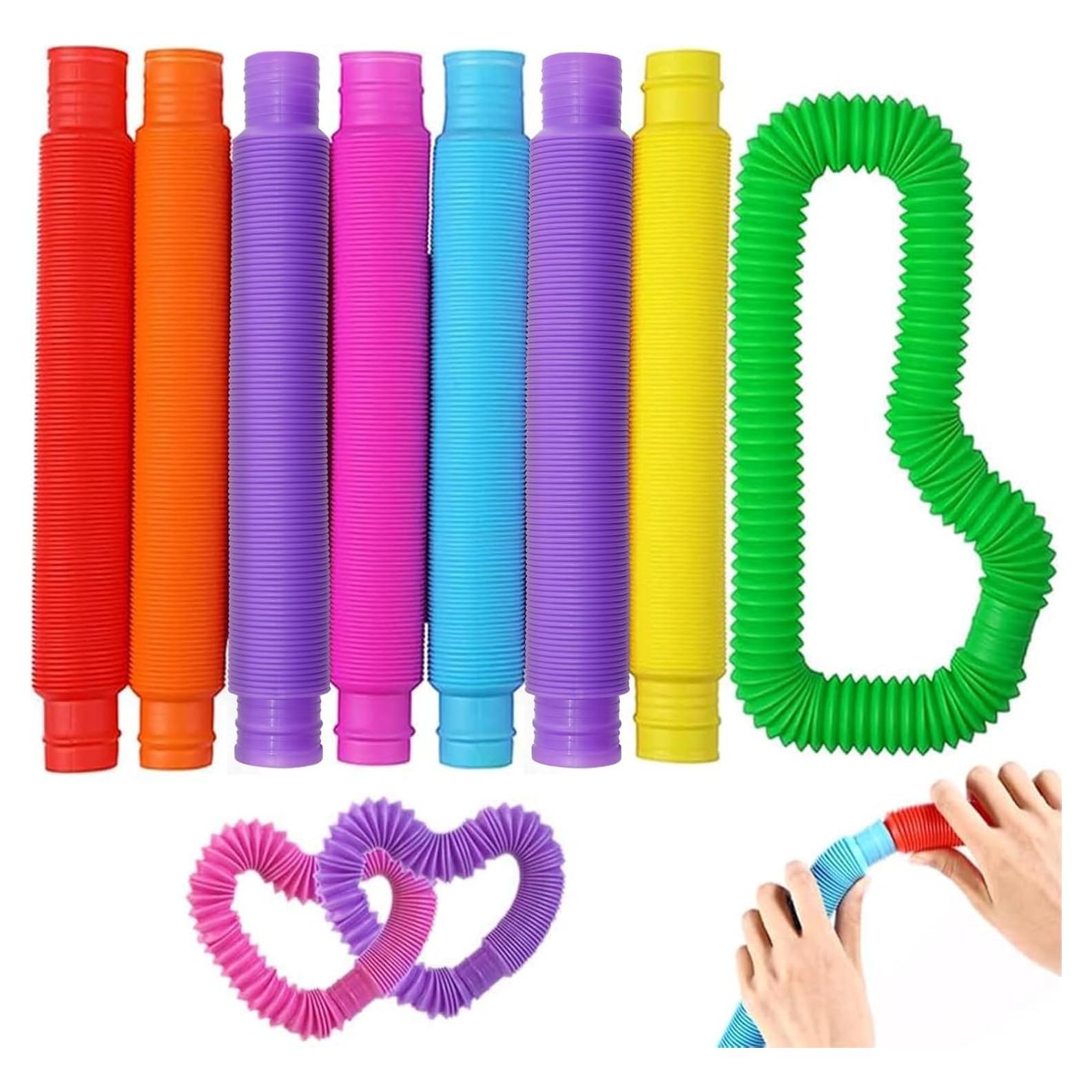 Tuberías Pop Sensory Vanblue Grande 8 Pcs Juguetes Antiestrés