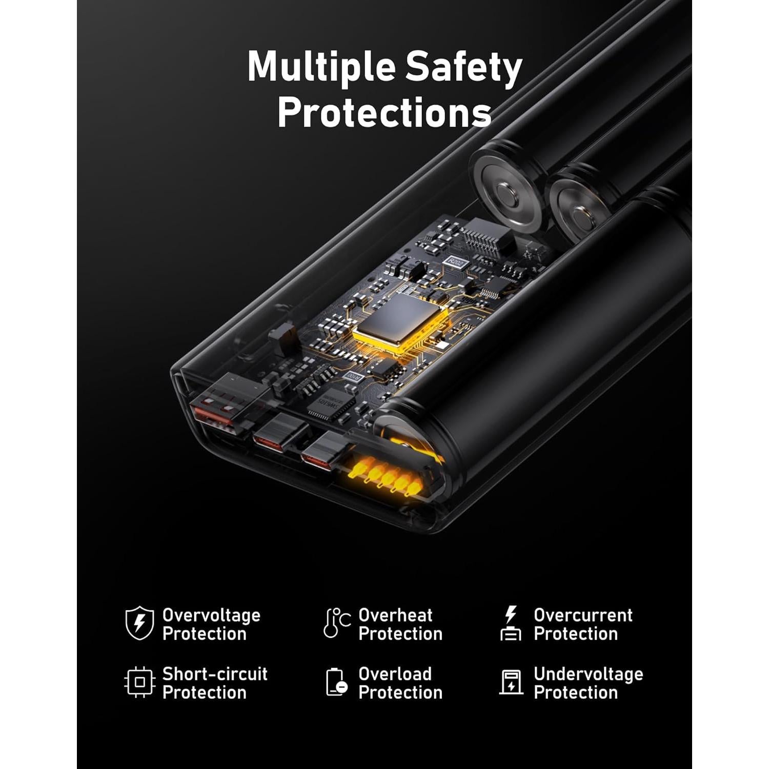 Batería Externa VEEKTOMX 100W 20000mAh Carga Rápida USB-C