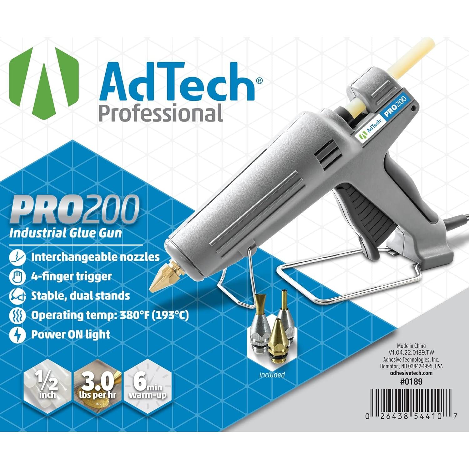 Pistola de Pegamento Caliente AdTech Pro200 200W Gris