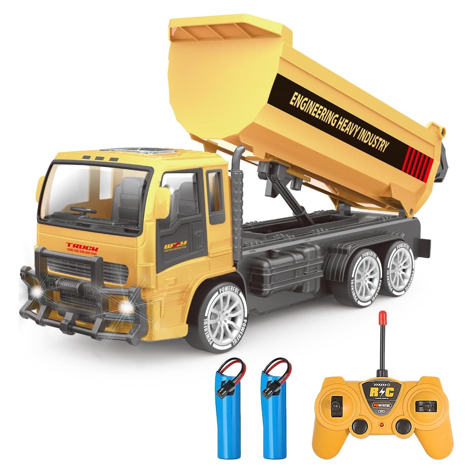 Camión Volquete Control Remoto Jiakora 30.99cm 2 Baterías