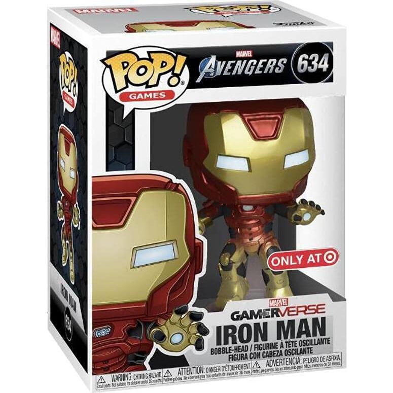 Funko POP! Marvel Vengadores Gamerverse #634 Iron Man Exclusivo