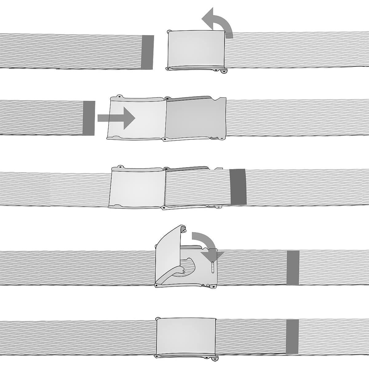 Cinturón de Lona Falari Ajustable para Golf con Hebilla Flip Top