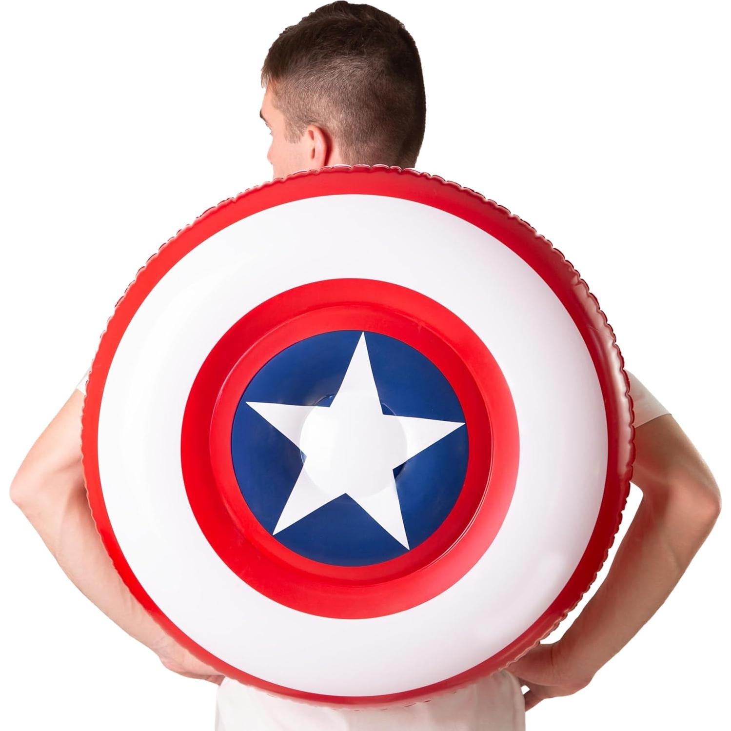 Disfraz Inflable Escudo América USA Talla Única Multicolor