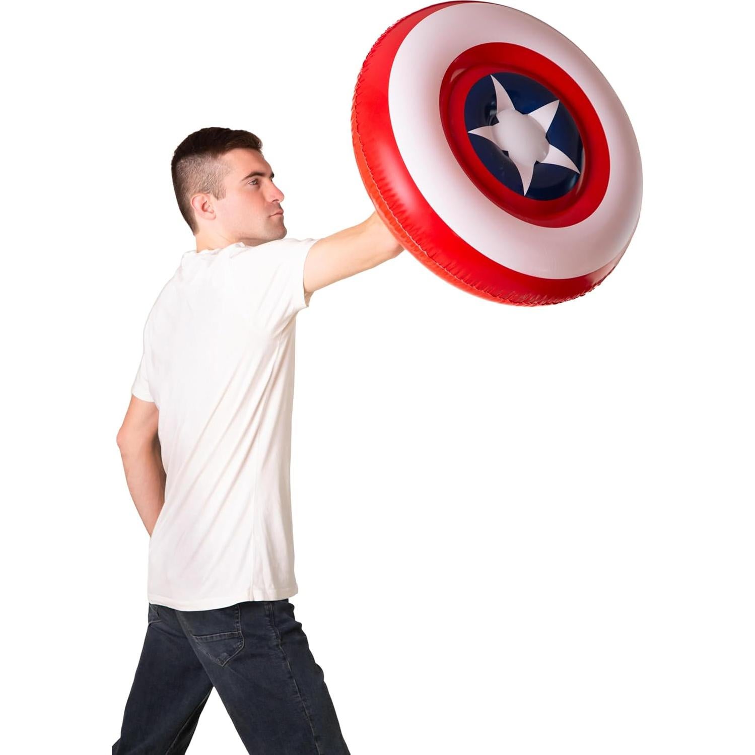 Disfraz Inflable Escudo América USA Talla Única Multicolor