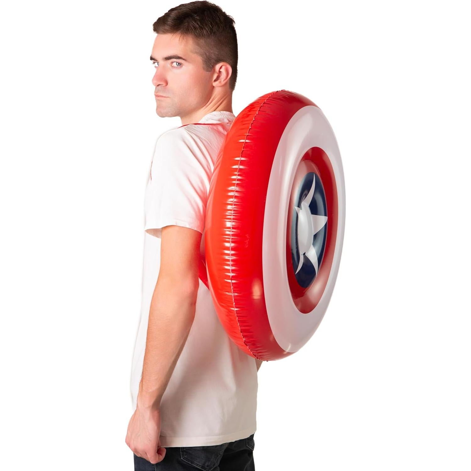 Disfraz Inflable Escudo América USA Talla Única Multicolor