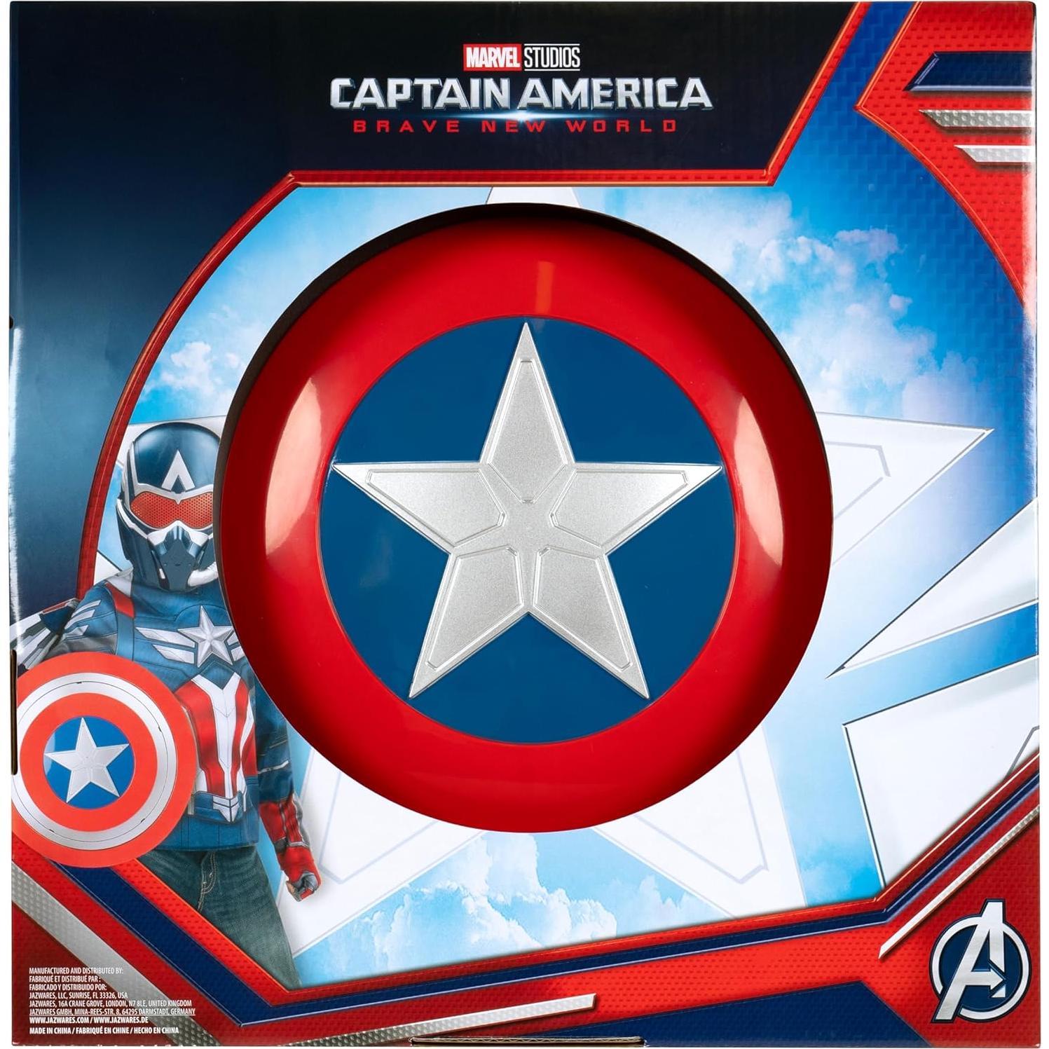 Conjunto Oficial de Disfraces MARVEL Capitán América 7 Piezas