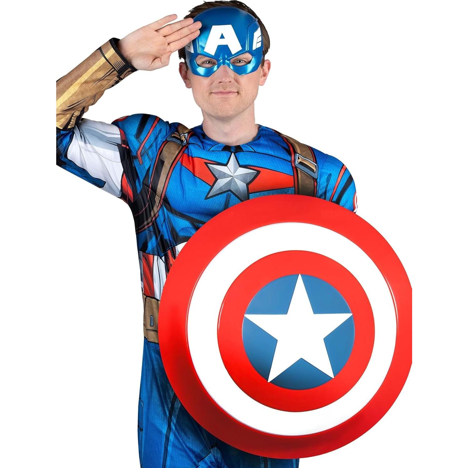 Escudo de Capitán América MARVEL 61 cm plástico oficial