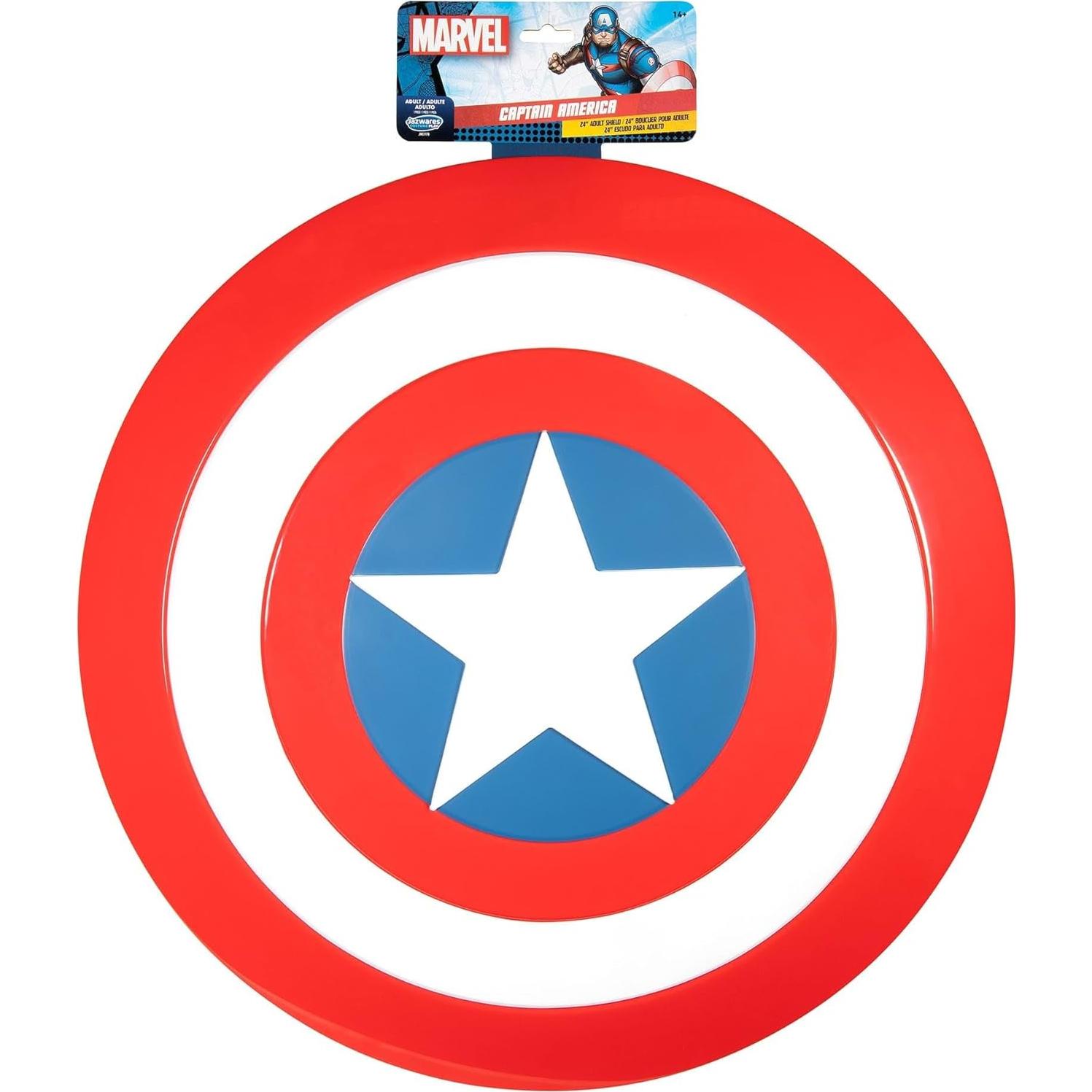 Escudo de Capitán América MARVEL 61 cm plástico oficial