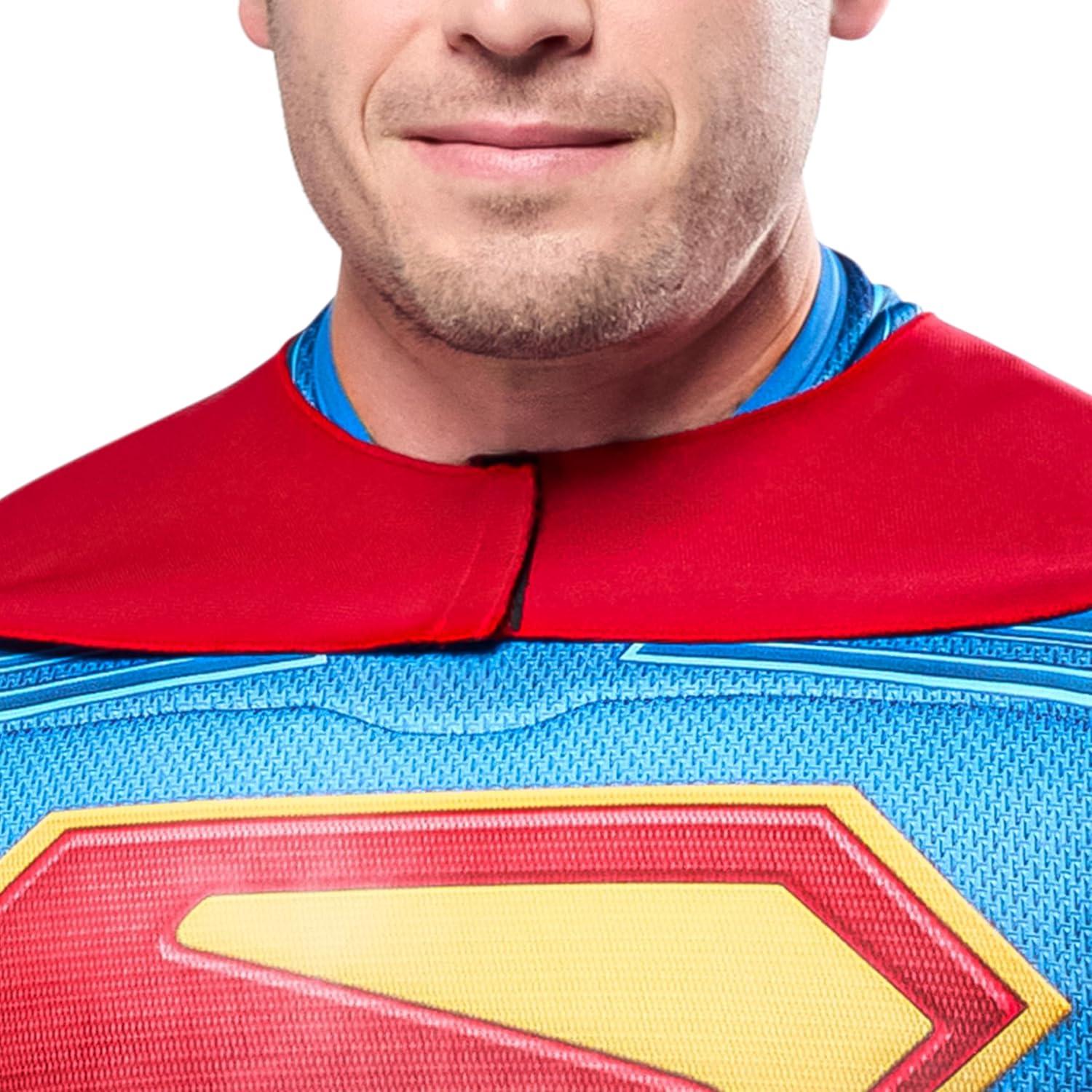 Capa Deluxe Superman Rubies para Adultos - Talla Única Roja