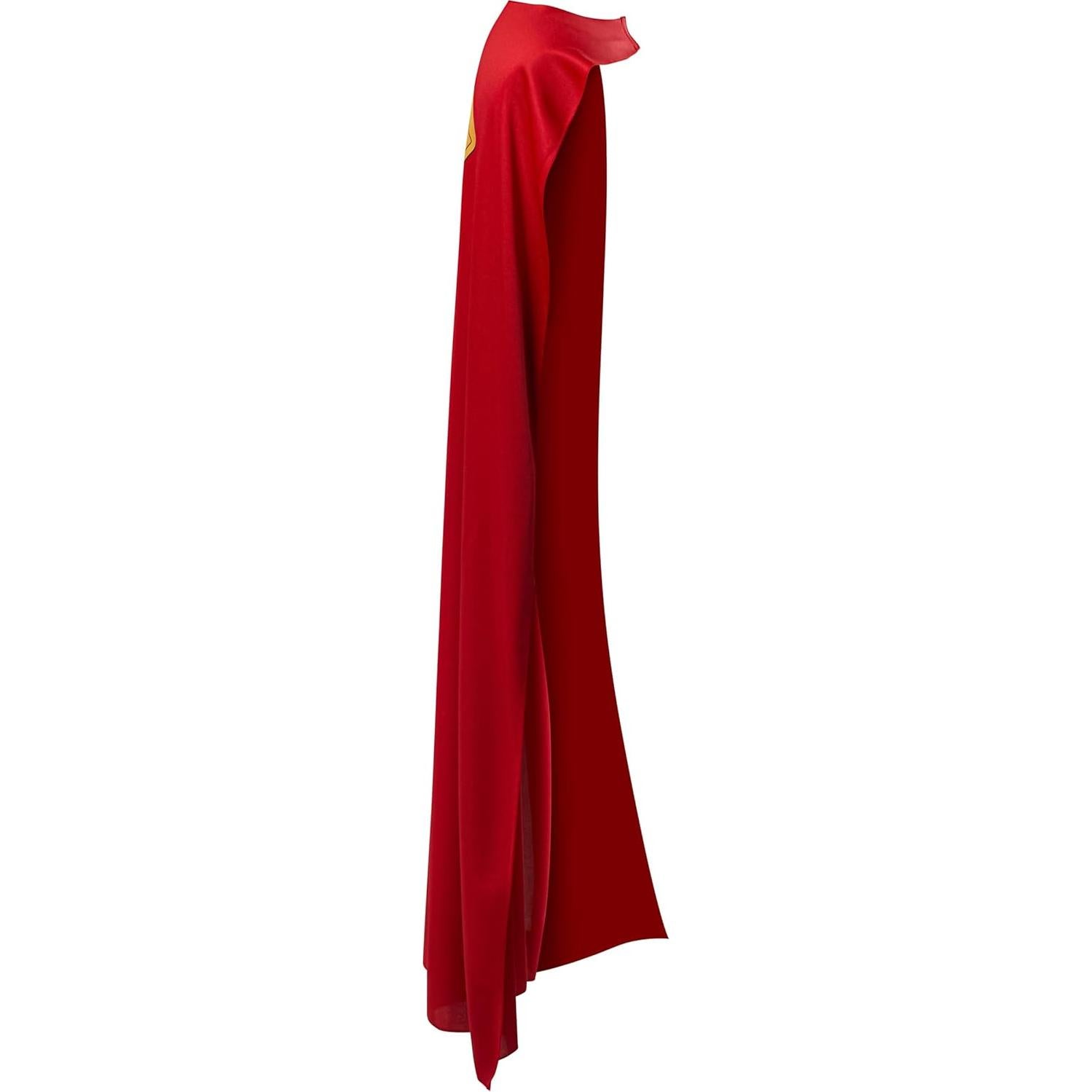 Capa Deluxe Superman Rubies para Adultos - Talla Única Roja