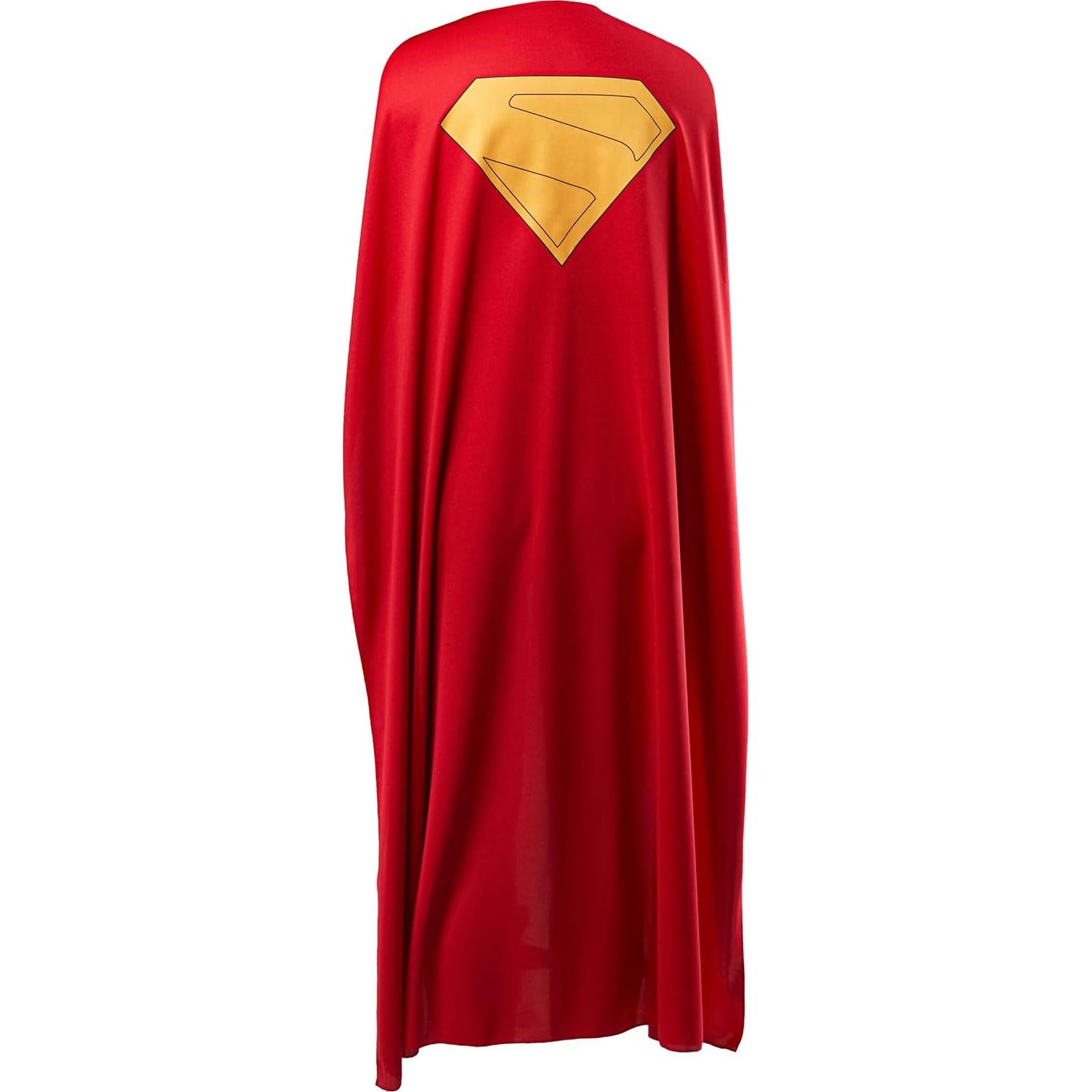 Capa Deluxe Superman Rubies para Adultos - Talla Única Roja