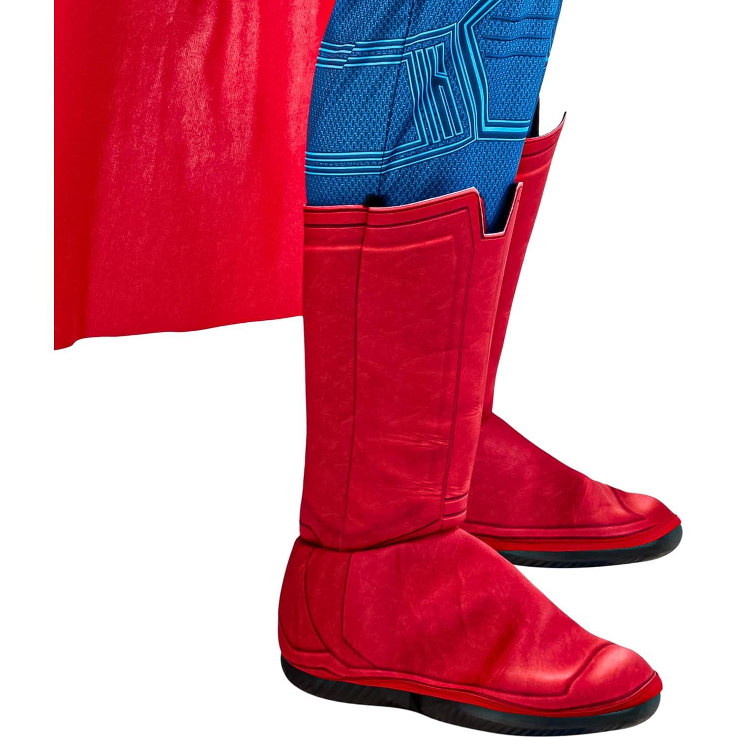 Disfraz Deluxe Superman Hombre Rubies Mediano con Capa y Zapatos