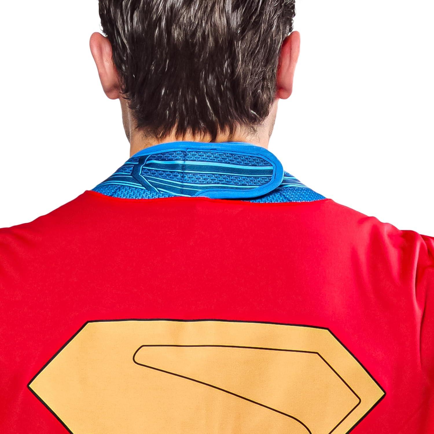 Disfraz Deluxe Superman Hombre Rubies Mediano con Capa y Zapatos