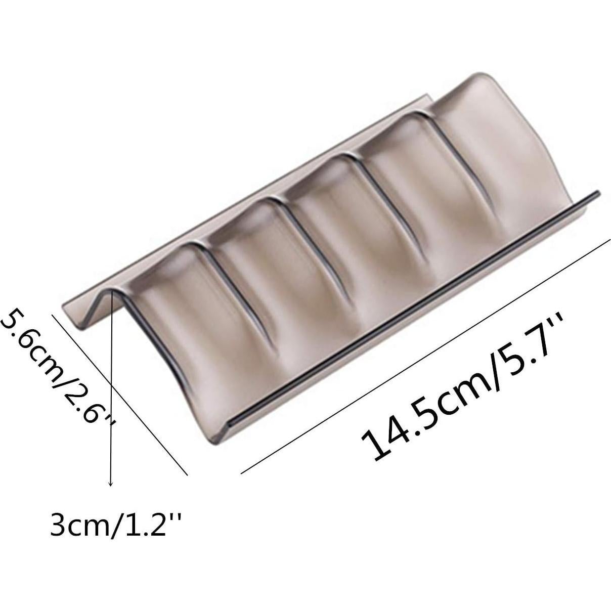 Organizador de Aceites Esenciales Qicfrk Expandible 8 Piezas Negro