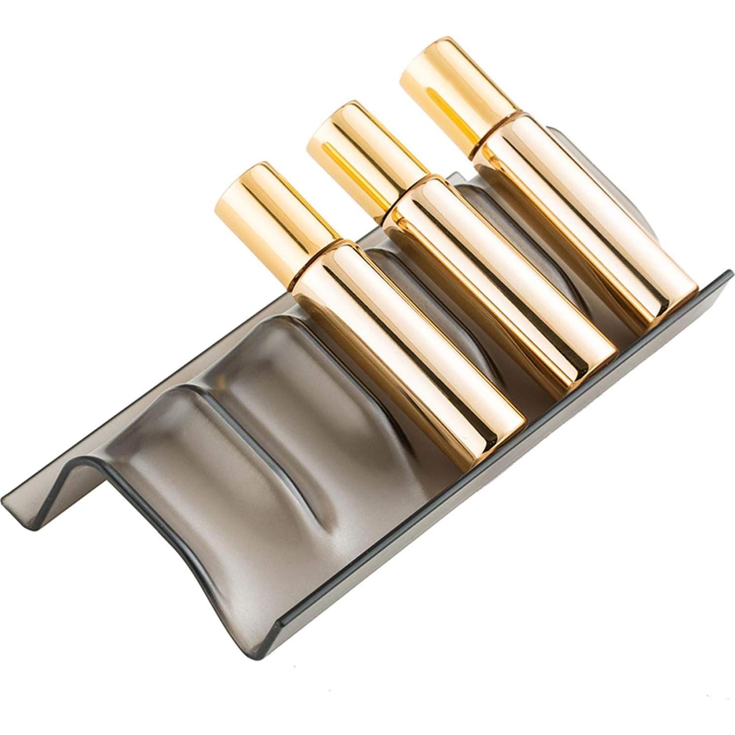 Organizador de Aceites Esenciales Qicfrk Expandible 8 Piezas Negro