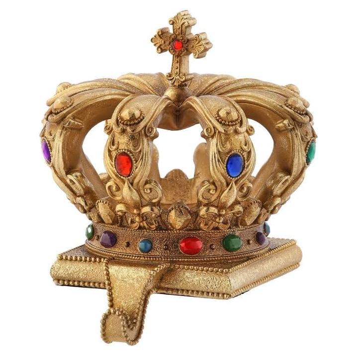 Soporte para Calcetines de Corona Dorada Regency 19 cm