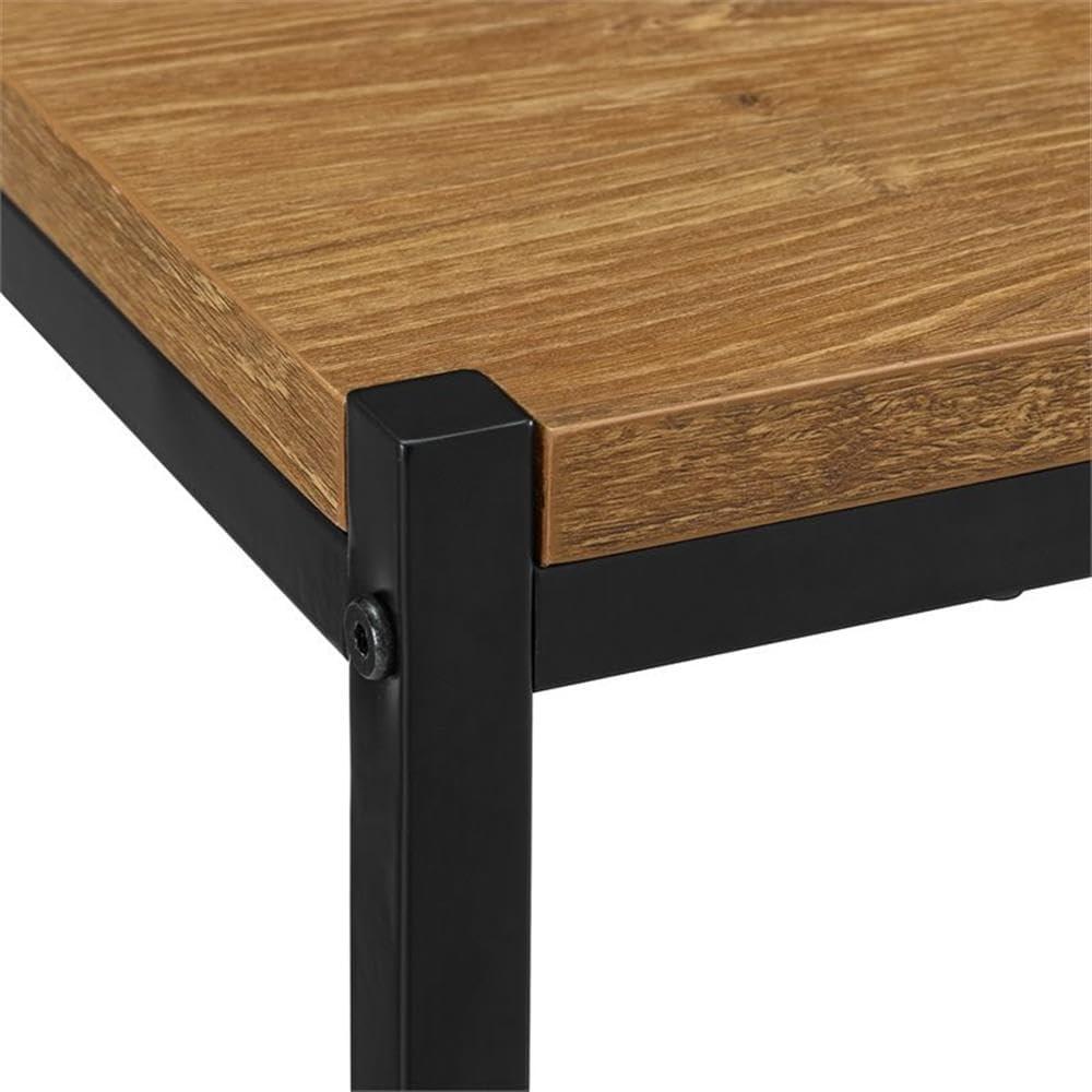 Estantería de Madera Caffoz 3 Niveles Caoba 60x97cm