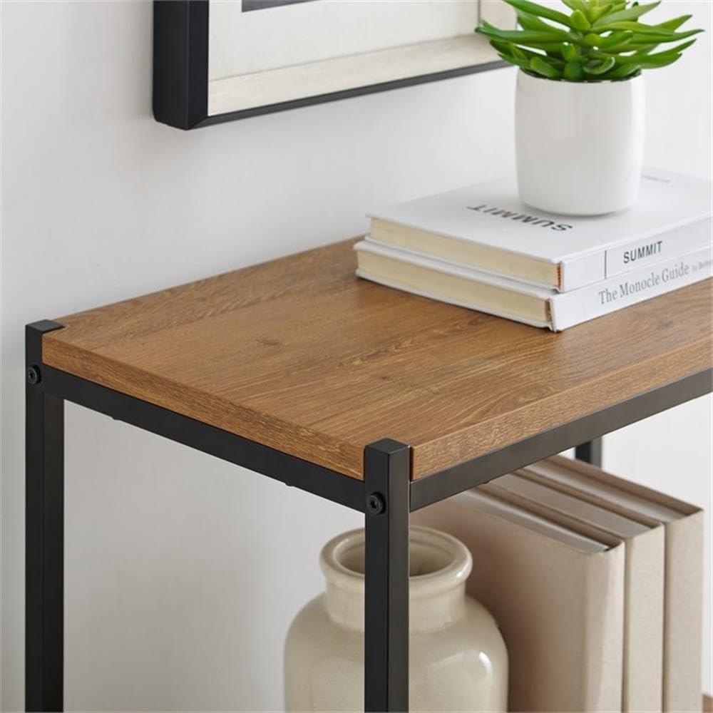 Estantería de Madera Caffoz 3 Niveles Caoba 60x97cm