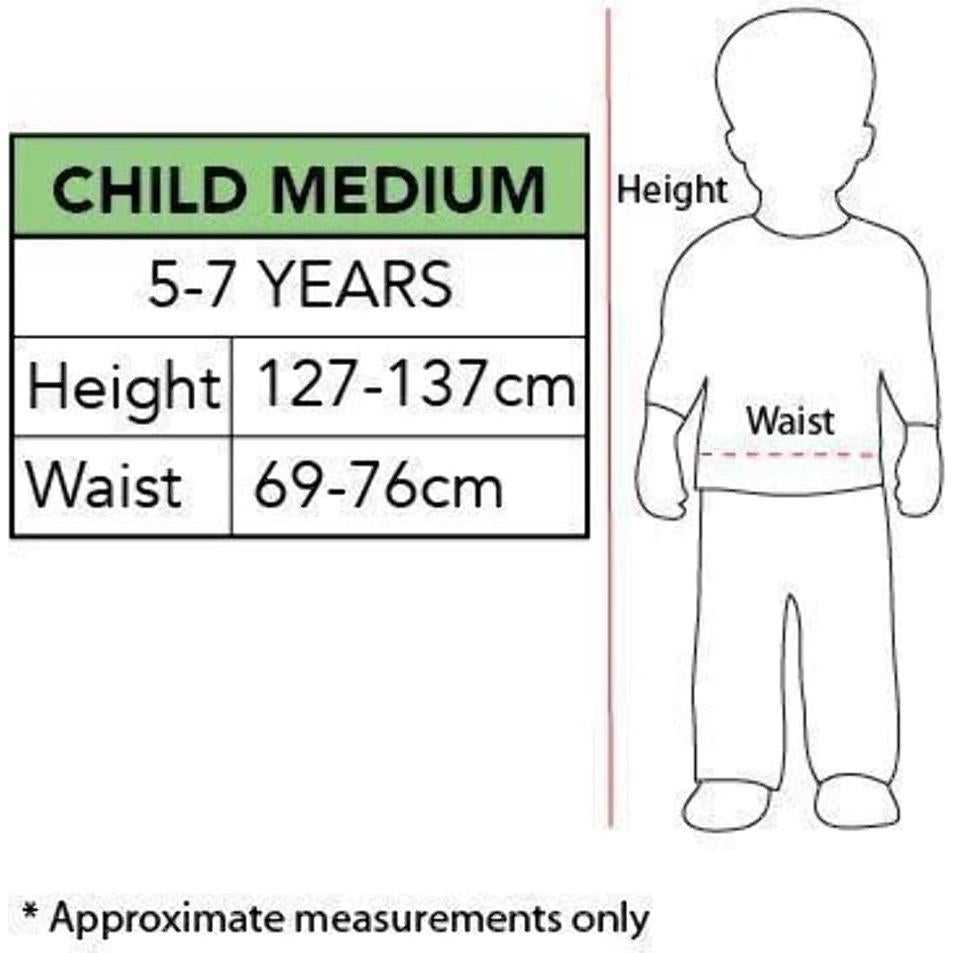 Disfraz de Wonder Woman Rubies para niña Mediano con capa y tiara