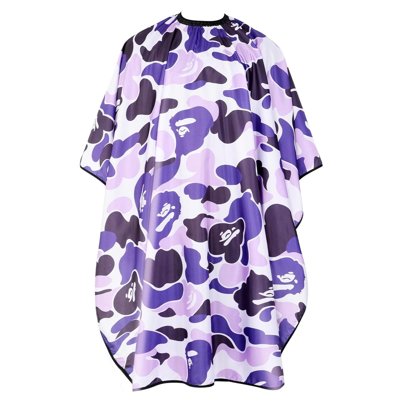 Capa de Corte de Cabello Profesional Nylon Impermeable 160x142 cm