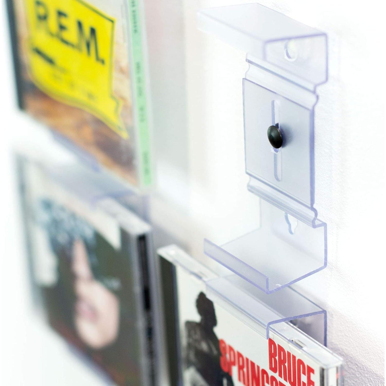 Soporte para CD CollectorMount Paquete de 3 Ajustable Transparente