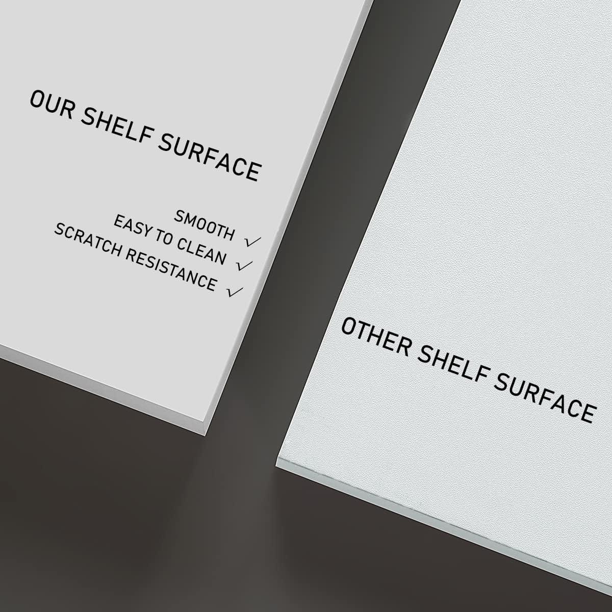 Juego de 2 Estantes Flotantes LitaEther 90.2 cm Blanco