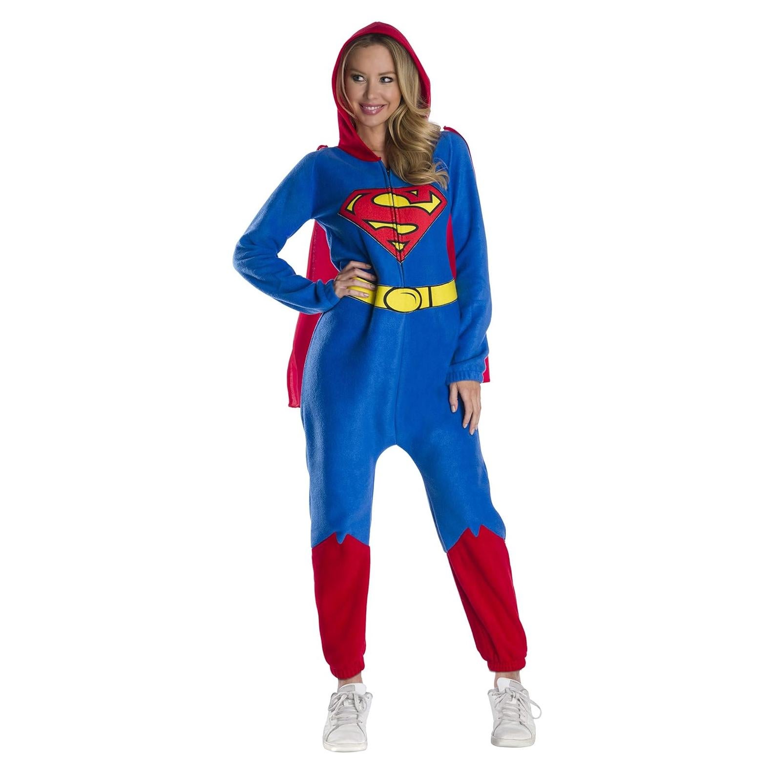 Mono con Capucha Superman Rubies para Mujer Talla Mediana