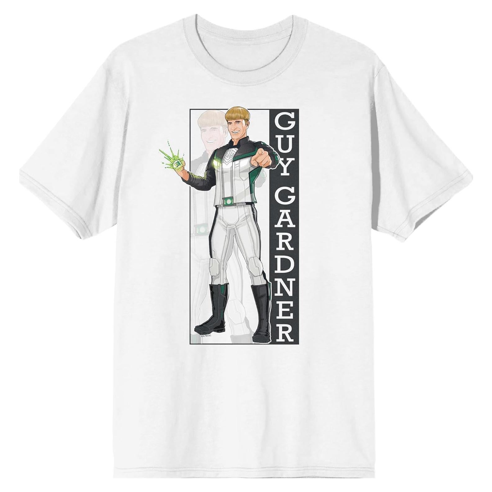 Camiseta Superman 2025 Guy Gardner Manga Corta Blanca