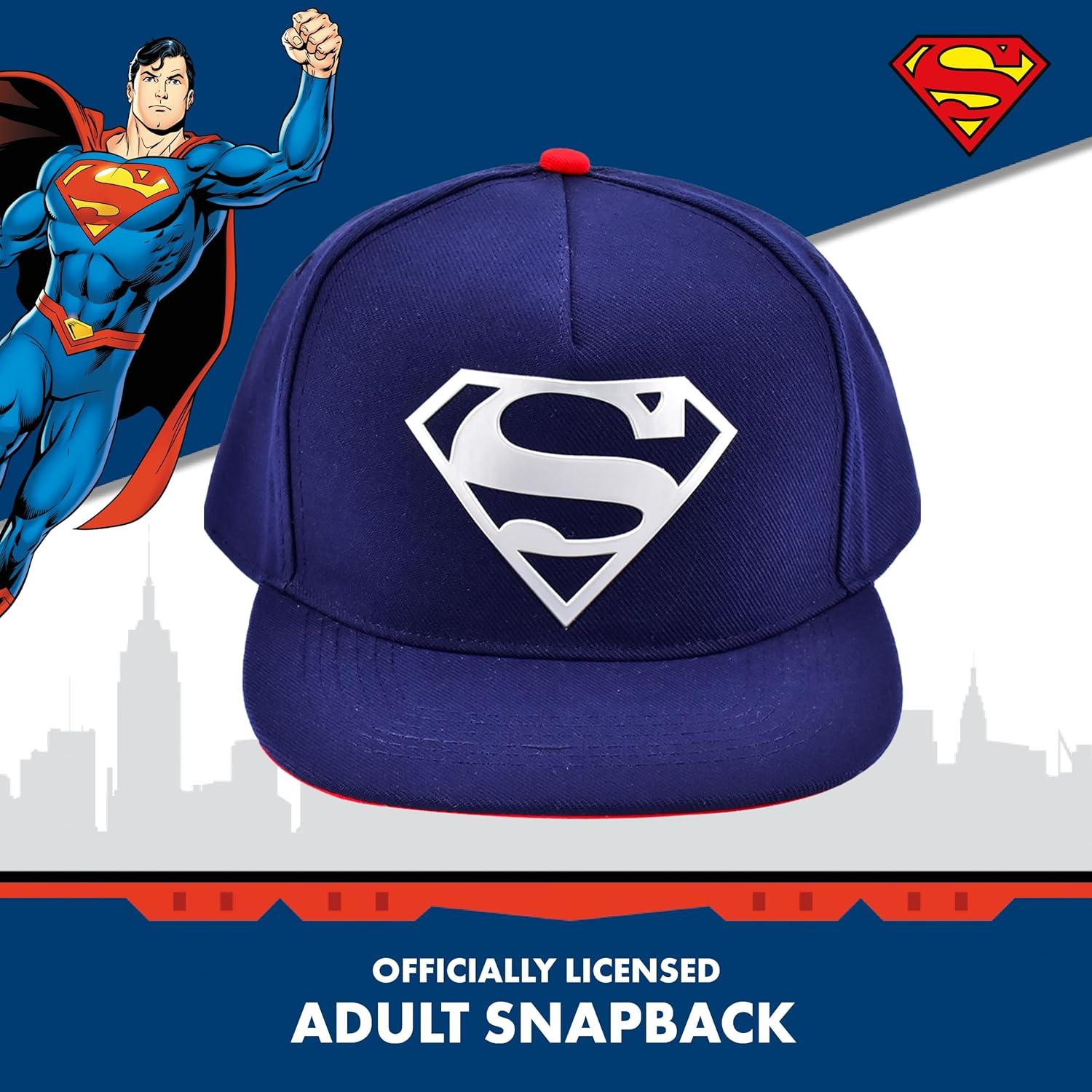 Gorra Snapback Superman DC Comics Azul Marino Talla Única
