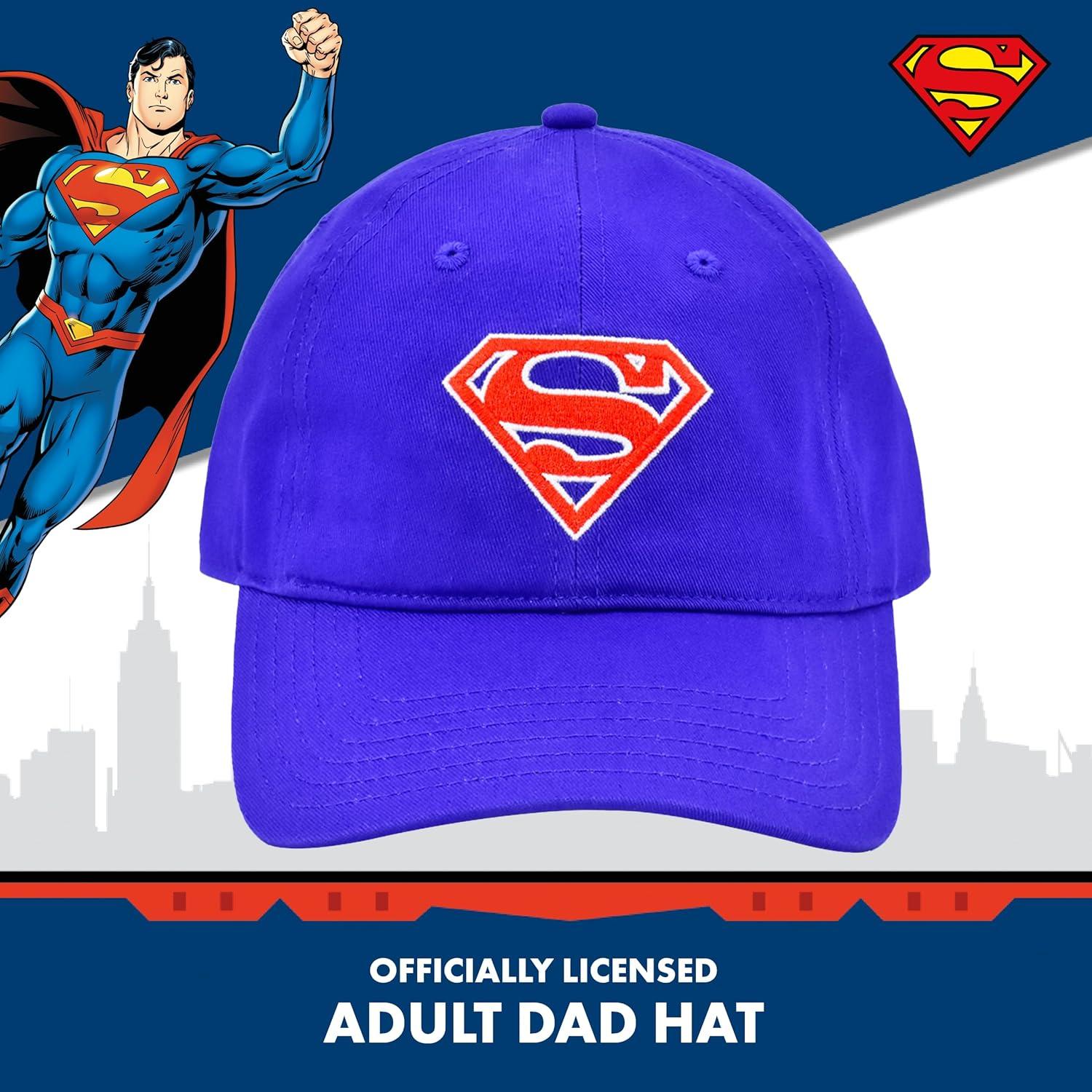 Gorra de Béisbol Superman DC Comics Algodón Azul Marino Talla Única