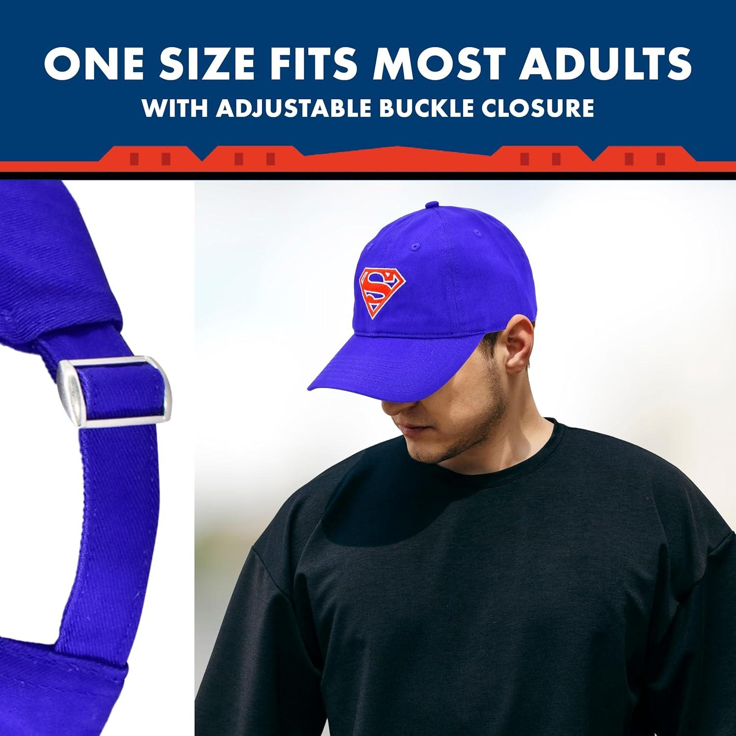 Gorra de Béisbol Superman DC Comics Algodón Azul Marino Talla Única