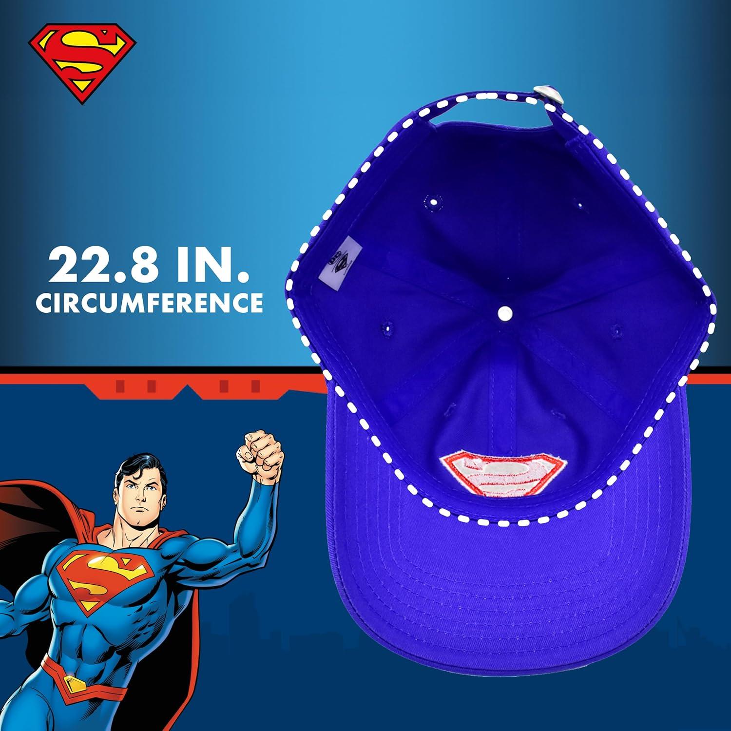 Gorra de Béisbol Superman DC Comics Algodón Azul Marino Talla Única