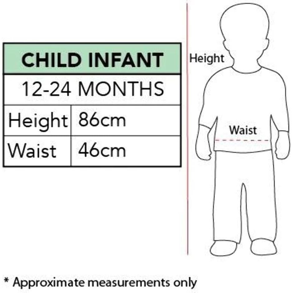 Disfraz de Supergirl Rubies para Niñas 1-2 Años - Oficial DC