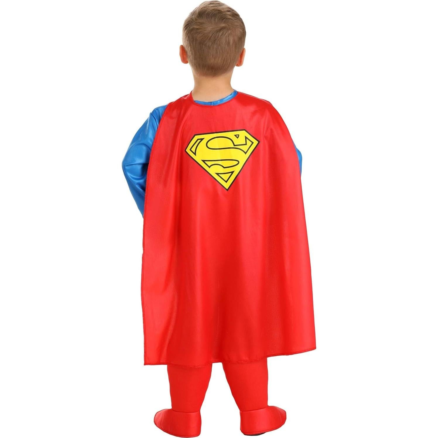 Disfraz Clásico de Superman para Niños 2T - Licencia Oficial DC Comics