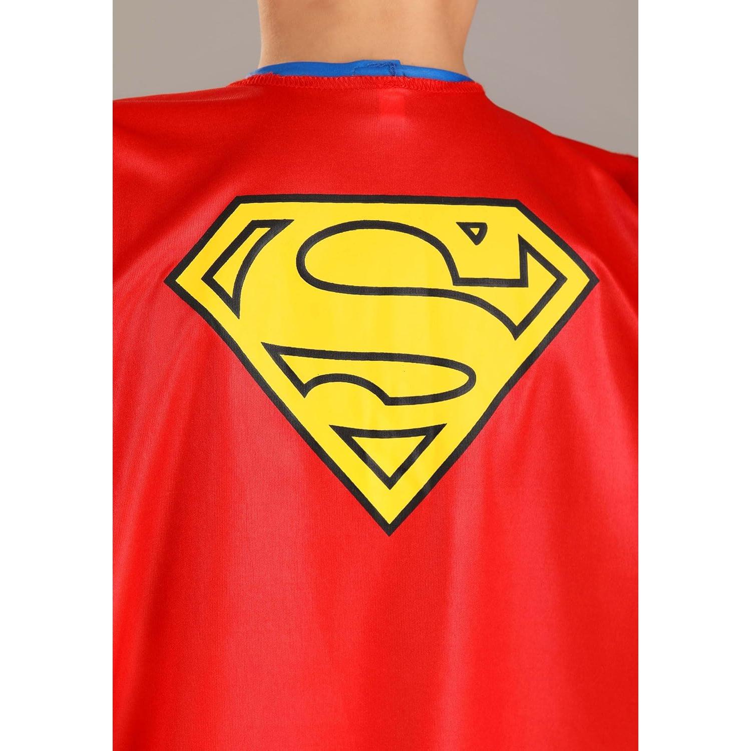 Disfraz Clásico de Superman para Niños 2T - Traje Rojo y Azul