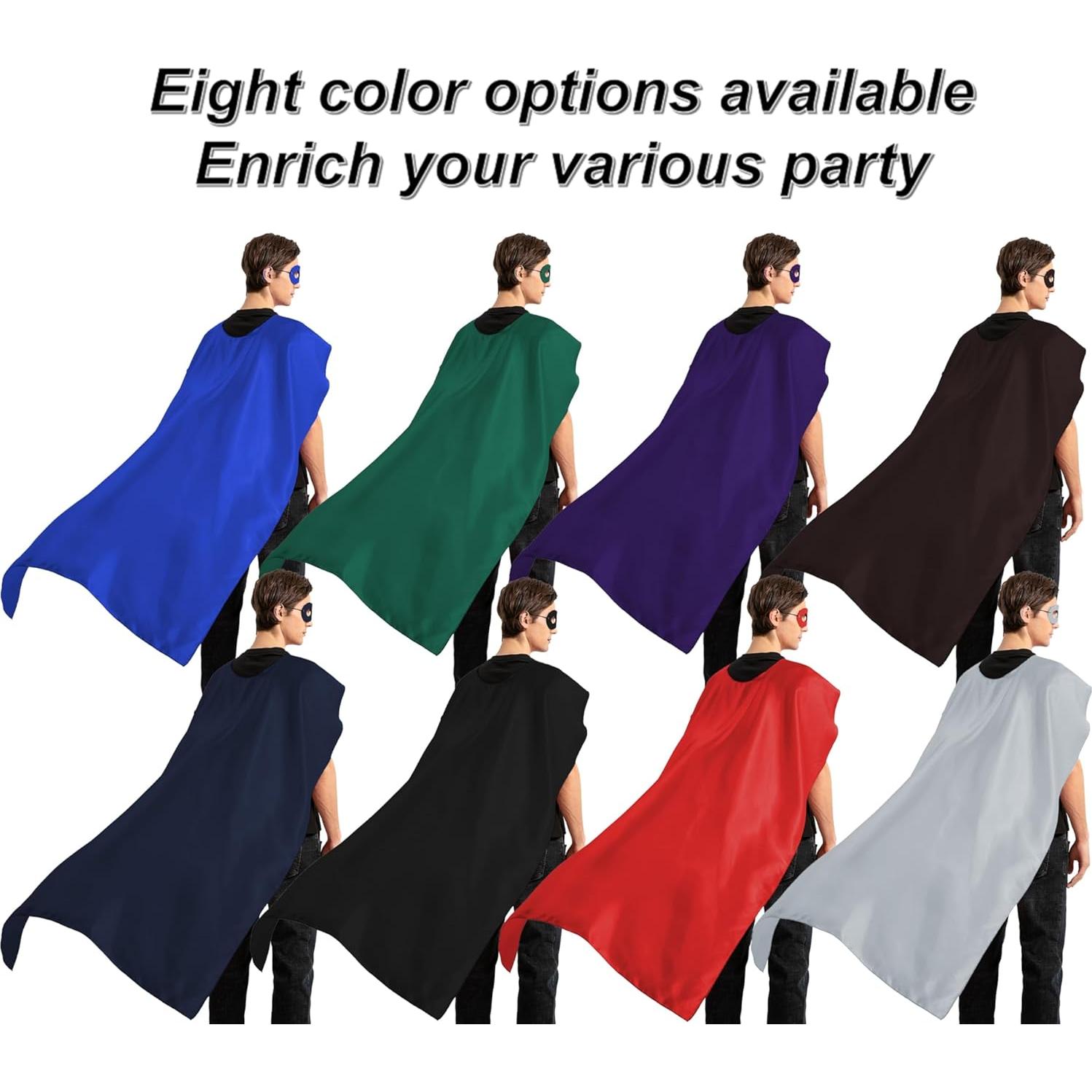 Capa de Superhéroe para Adultos Dreamture - 1.45m Negro