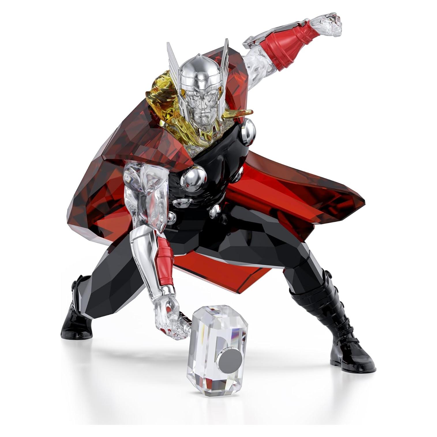 Figurita de Cristal Swarovski Marvel Thor 10.8x13.3 cm