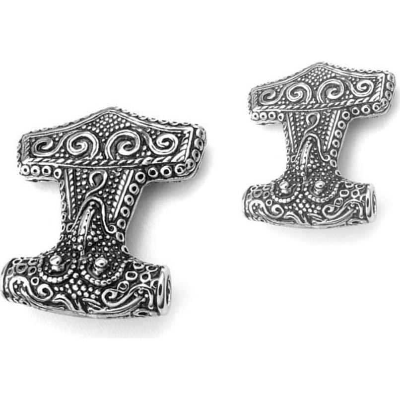 Collar de Péndulo Pesado PAURO Acero Inoxidable Gótico 3.5x3cm