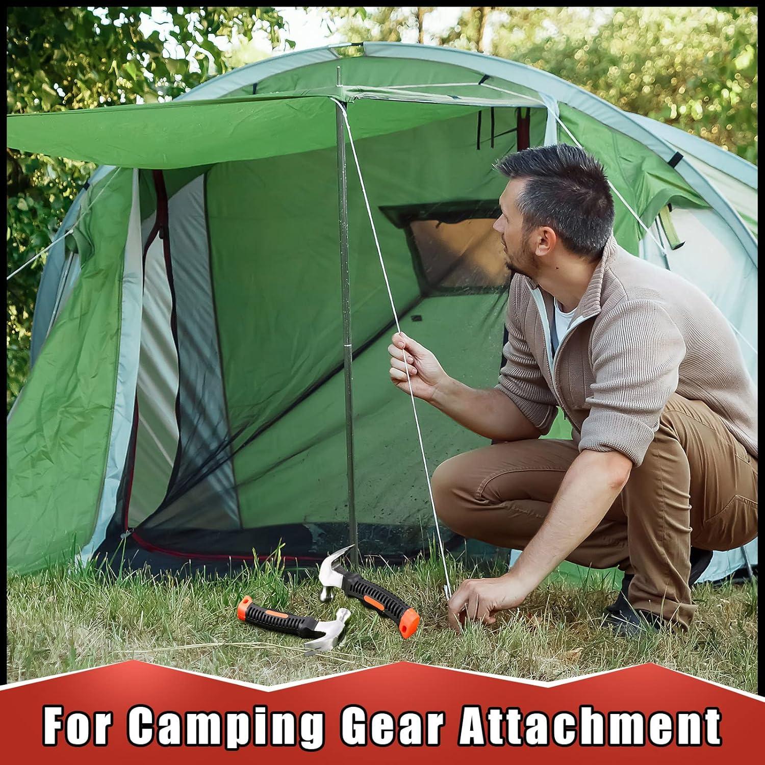 Martillo Mini 8 Piezas Minatee 16 cm 226 g Naranja y Negro