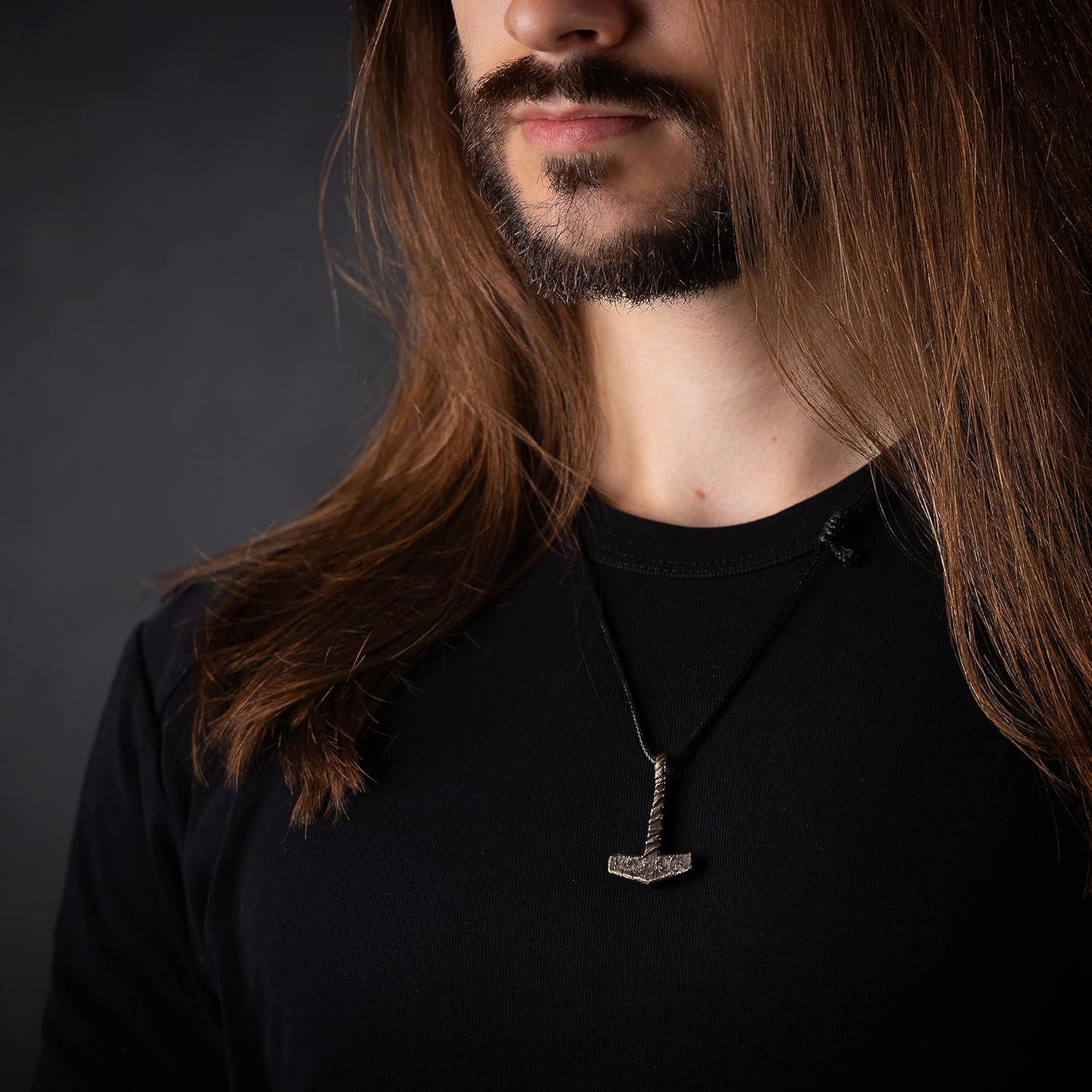 Colgante Martillo de Thor Mjolnir Joyería Baldur - Unisex