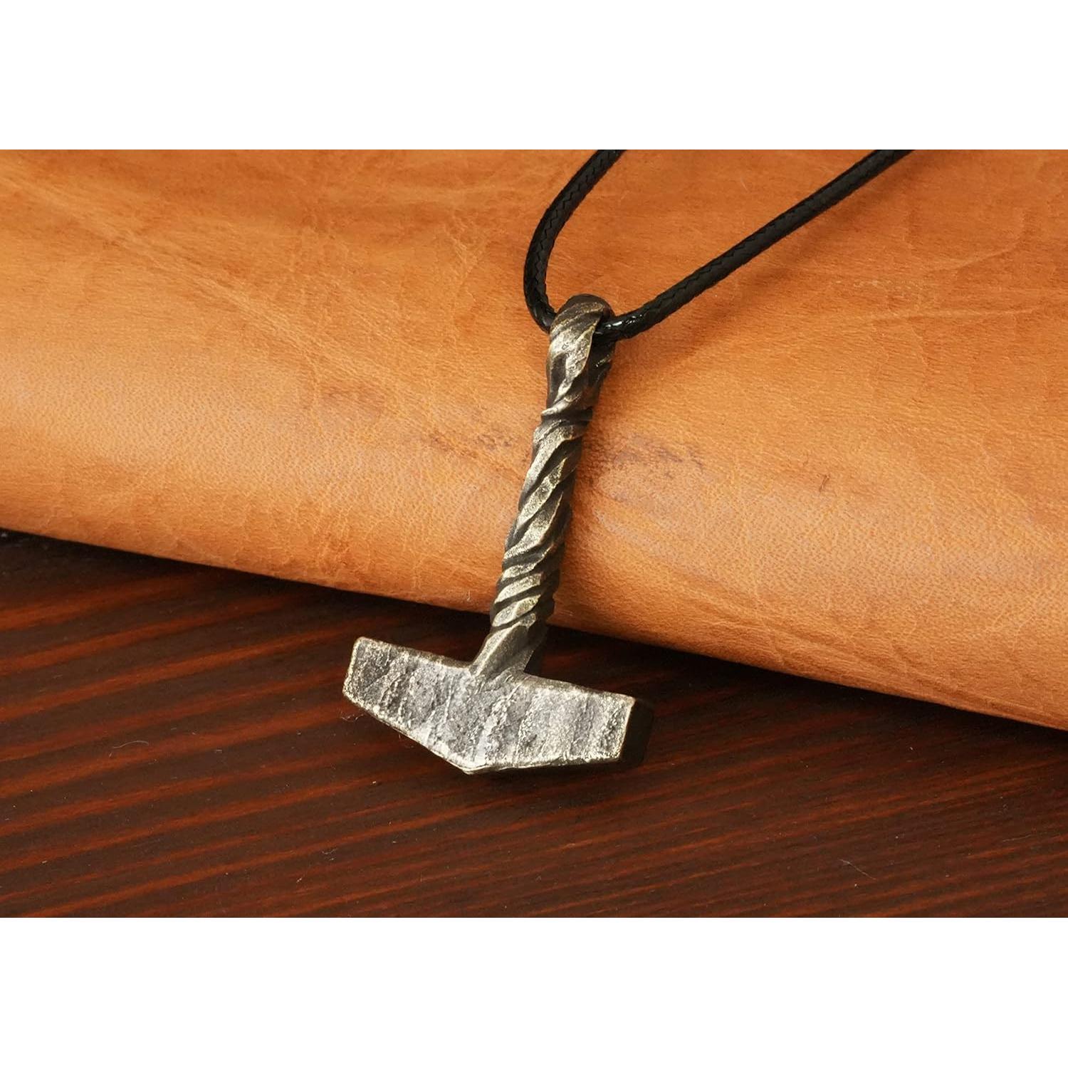 Colgante Martillo de Thor Mjolnir Joyería Baldur - Unisex