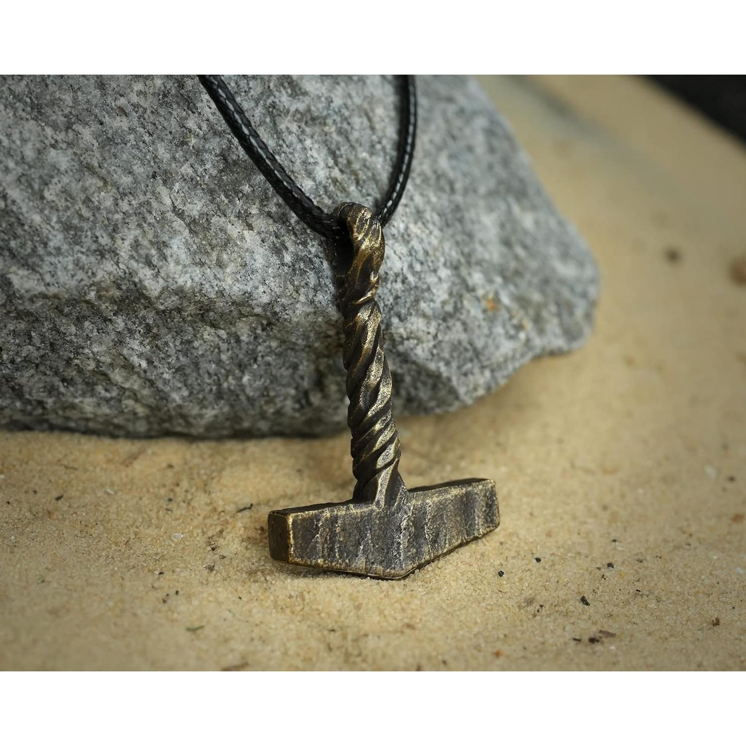Colgante Martillo de Thor Mjolnir Joyería Baldur - Unisex
