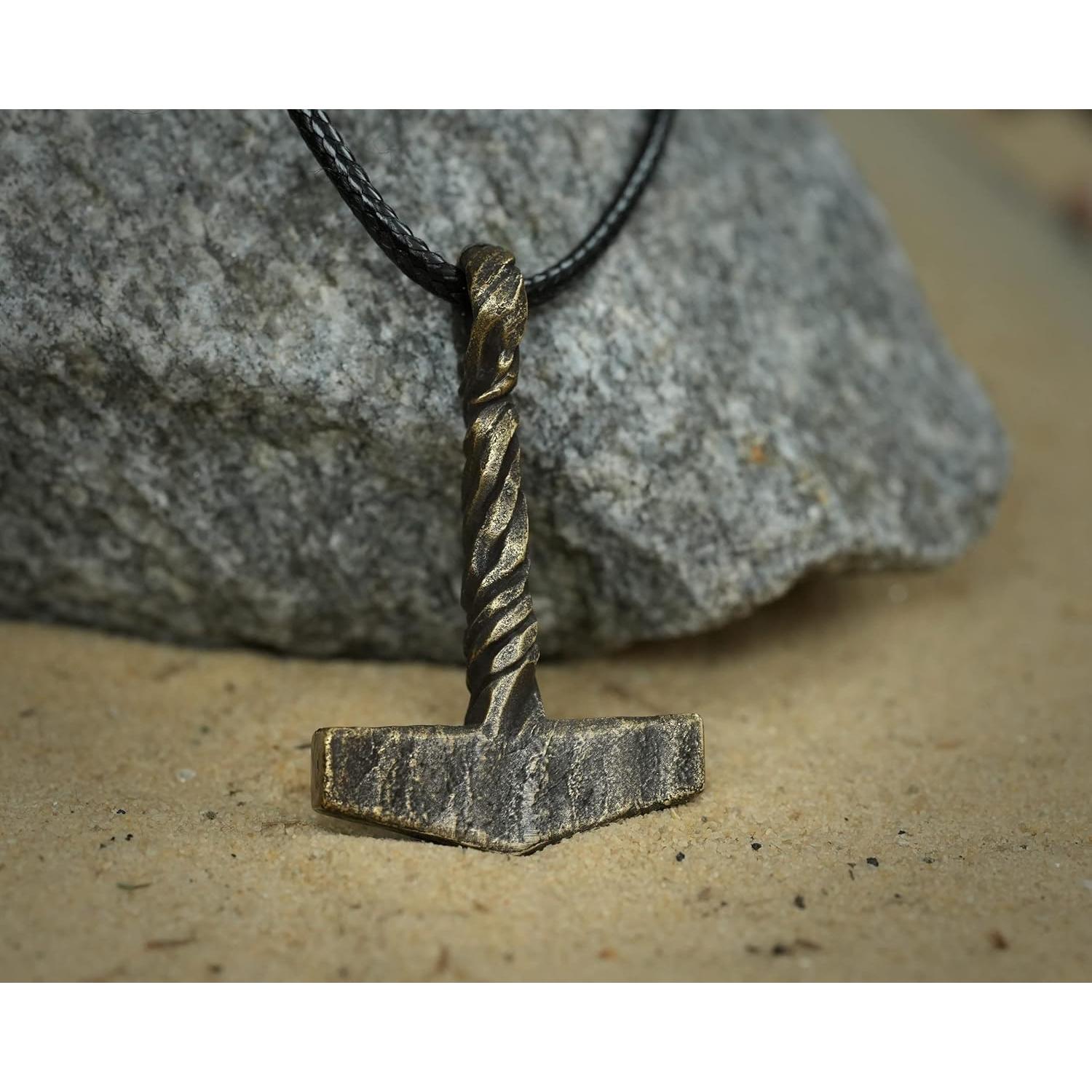 Colgante Martillo de Thor Mjolnir Joyería Baldur - Unisex