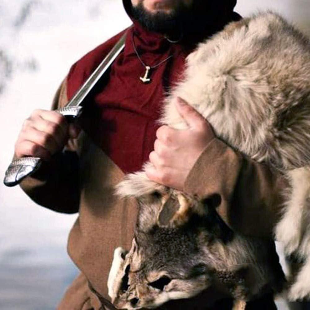 Collar Vikingos Mjolnir Thor - Colgante Acero Inoxidable 58 cm