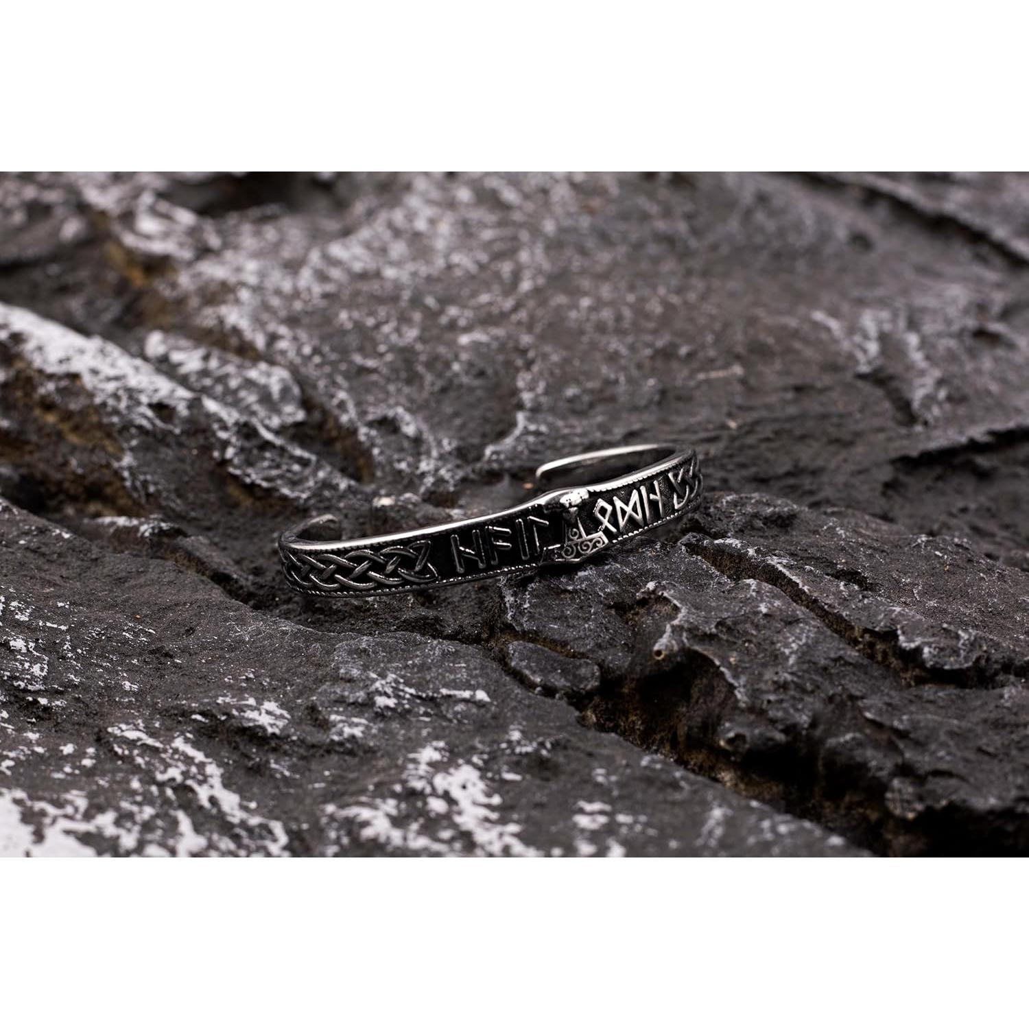 Brazalete Martillo de Thor Viking TURTLEDOVE Acero Inoxidable