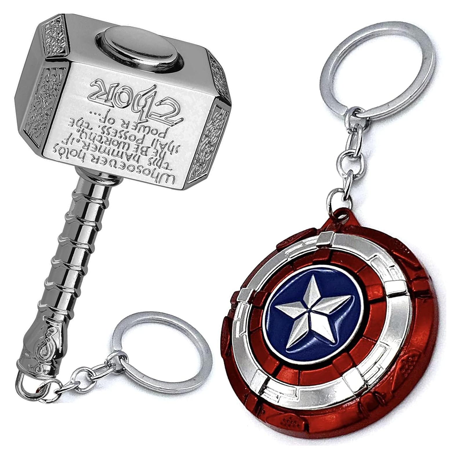 Llave Giratoria Martillo Escudo Unisex 166g Regalo Original