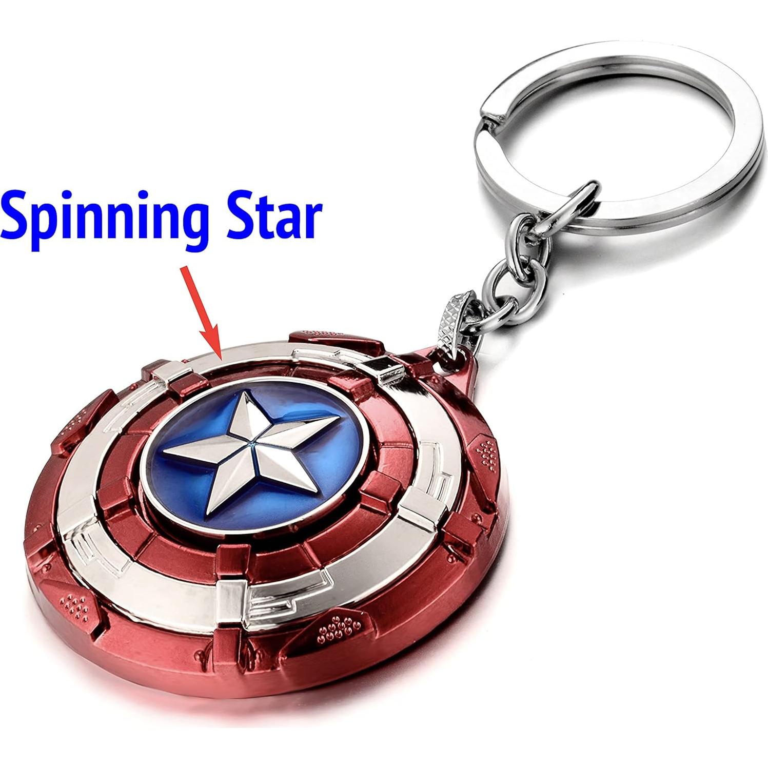 Llave Giratoria Martillo Escudo Unisex 166g Regalo Original